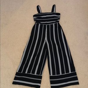 black striped jumpsuit